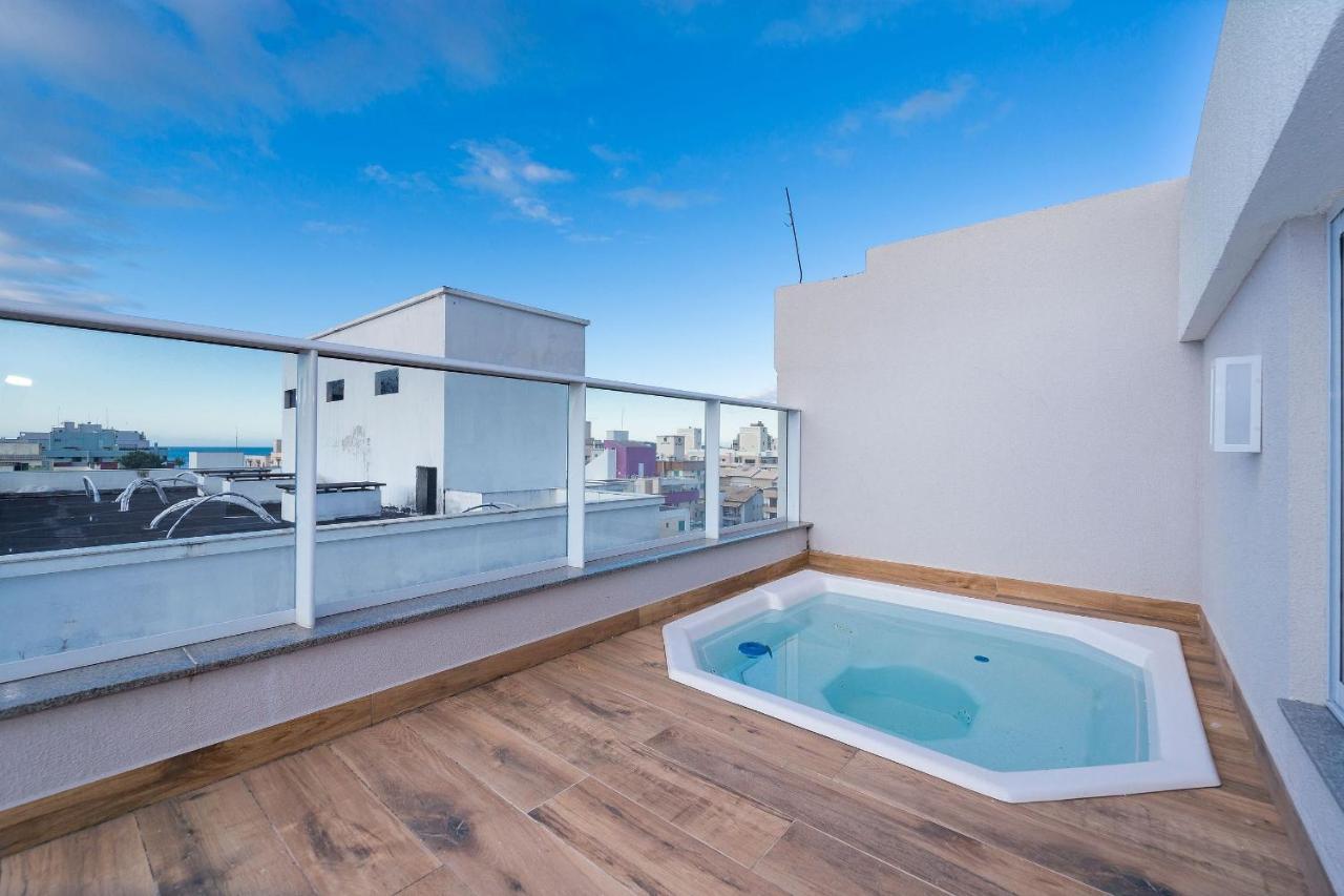 Terrazzo 602B - Cobertura Duplex A Poucos Metros Da Praia De Bombas - Condominio Com Piscina - Academia - Solario - Bombinhas Luaran gambar
